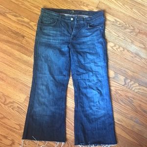 7 for all mankind Ginger style jeans. Size 30. Dark wash.